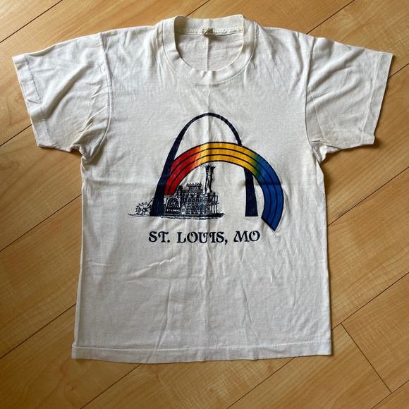 Screen Stars Tops - Vintage Screen Stars T shirt St. Louis, Missouri graphic souvenir size S
